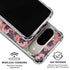 Dark Tapestry Floral Google Pixel 10 Clear Case